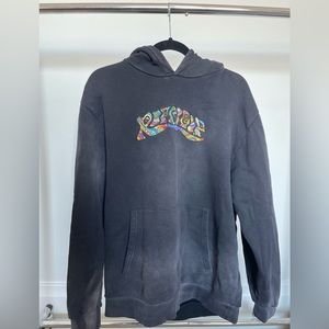 Rip N Dip graphic oversized black/grey hoodie
